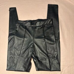 Fashion Nova Black Faux Leather Leggings